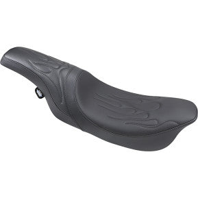 DRAG - PREDATOR 2-UP SEAT- FLAME STITCHED - '09-'07 TOURING