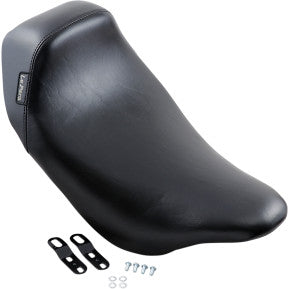 LE PERA - BAR BONES SOLO SEAT - BLACK SMOOTH - '08-'20 TOURING