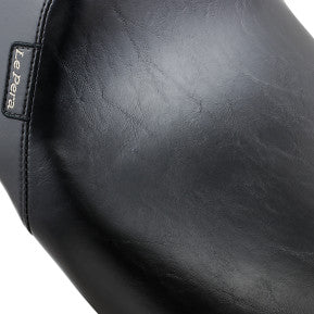 LE PERA - BAR BONES SOLO SEAT - BLACK SMOOTH - '08-'20 TOURING