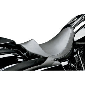 LE PERA - VILLAIN SOLO SEAT - BLACK SMOOTH - '08-'21 TOURING