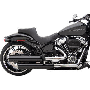 DRAG - PREDATOR III SEAT - DOUBLE DIAMOND, SILVER THREAD - '18-20 SOFTAIL