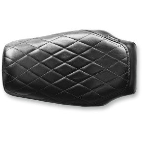 LE PERA - BARE BONES SOLO SEAT - BLACK, DIAMOND STITCH - '96-03 DYNA