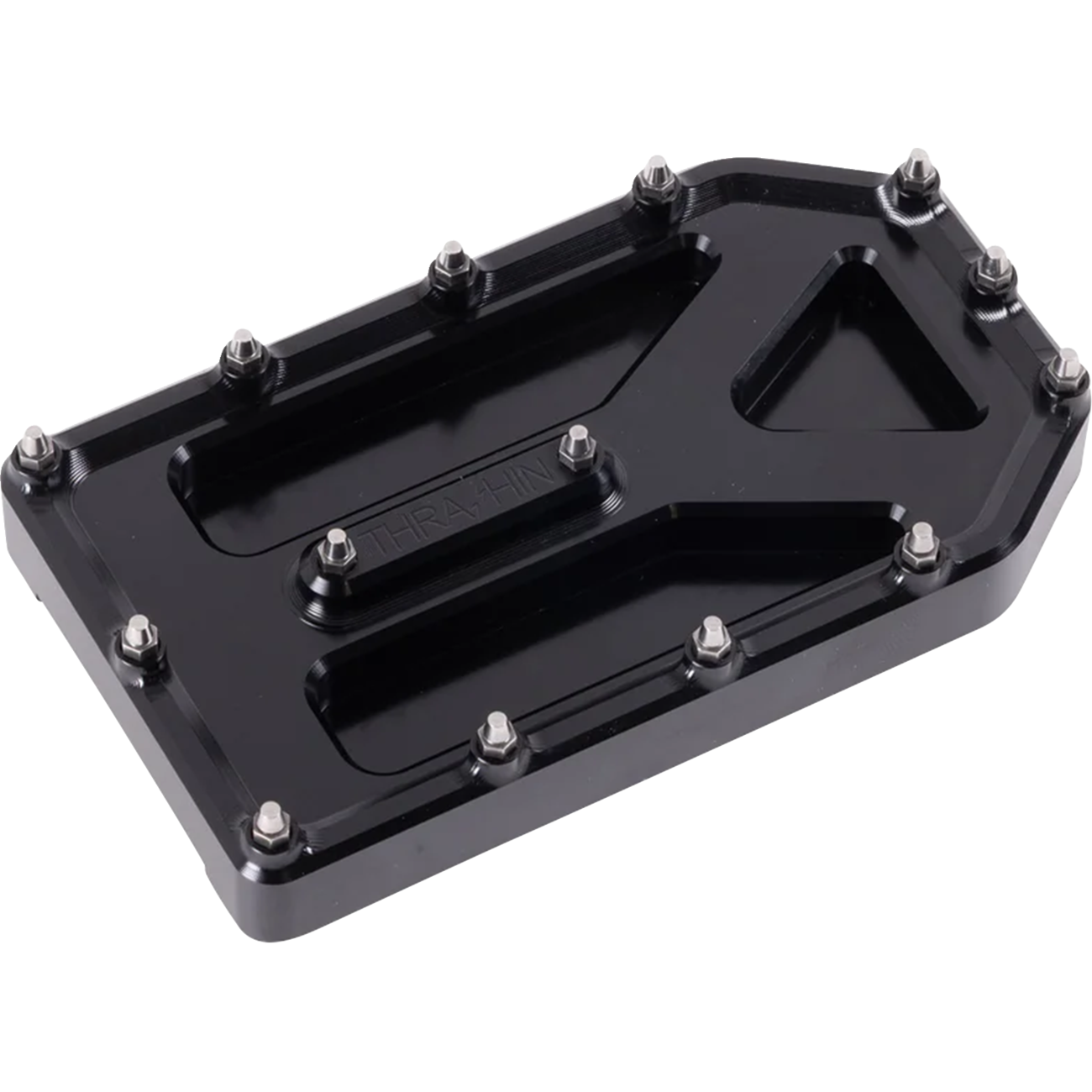 Thrashin Supply CO. Aggressor Brake Pedal Pad - Black - Touring