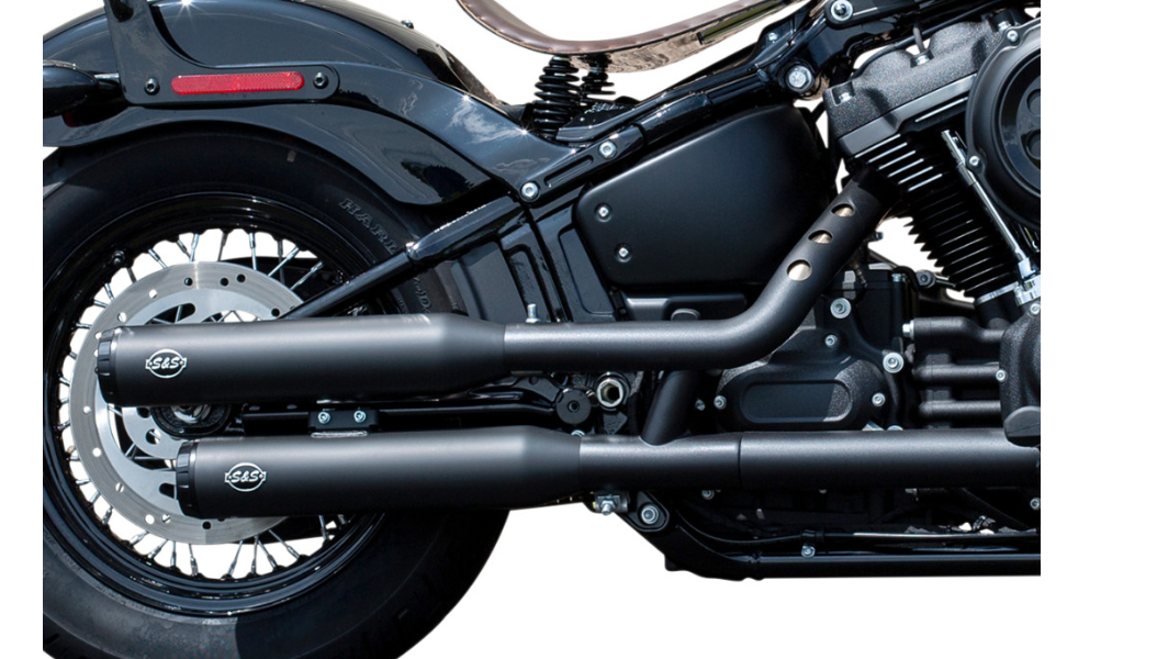 S&S Cycle Grand National Race Slip-On Mufflers for M8