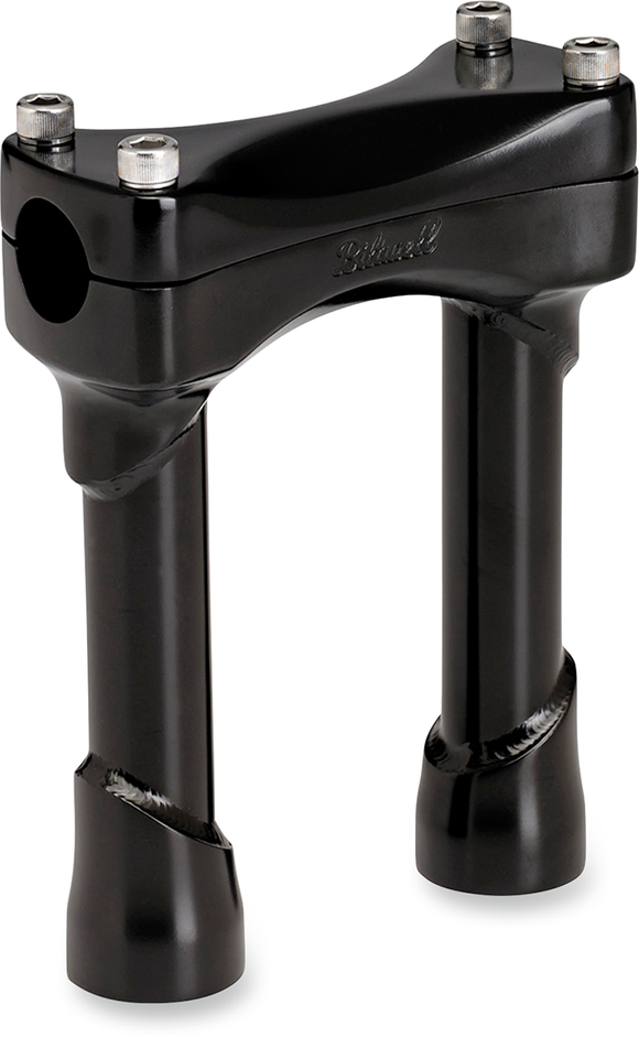 BILTWELL Murdock Handlebar Risers - 10" - Black 6403-201-10