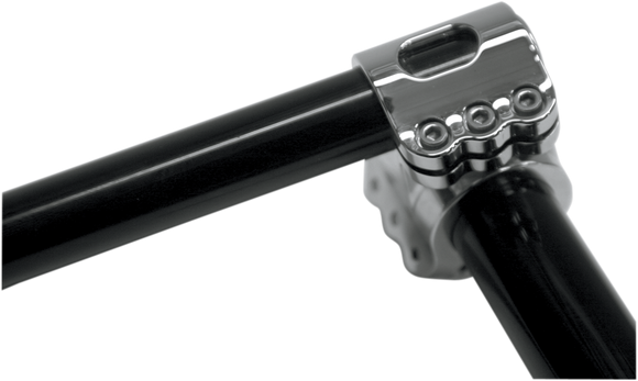 KLOCK WERKS Klip Hanger Handlebar for Indian - 12" - Black/Chrome KWH-04-9011-BC