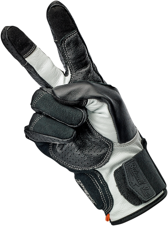 BILTWELL Borrego Gloves - Black/Cement - XL 1506-0104-305
