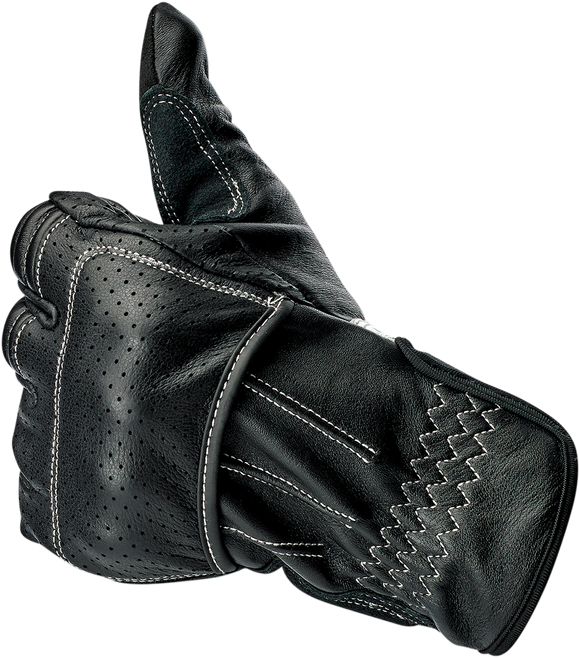 BILTWELL Borrego Gloves - Black/Cement - XL 1506-0104-305