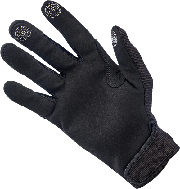 BILTWELL Anza Gloves - Black Out - Large 1507-0101-004