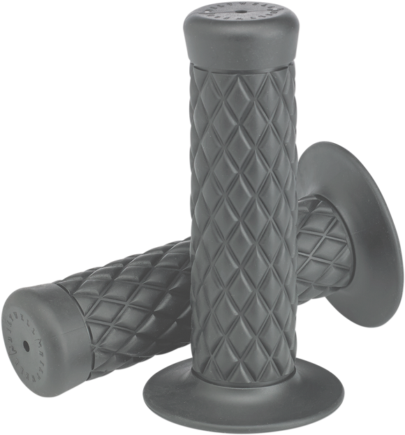 BILTWELL Thruster Bar Grips - 1" - Gray 6702-0501