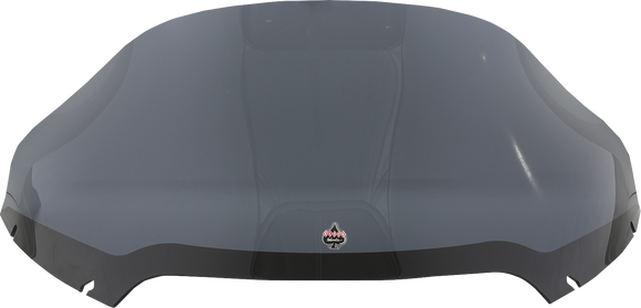 KLOCK WERKS Flare* Windshield - 10" - Dark Smoke - FLTR KWW-01-0622-DS