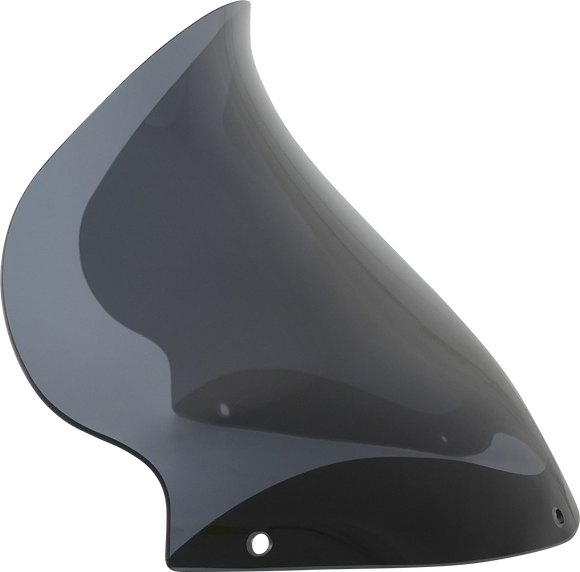 KLOCK WERKS Flare* Windshield - 12" - Dark Smoke - FLTR KWW-01-0620-DS