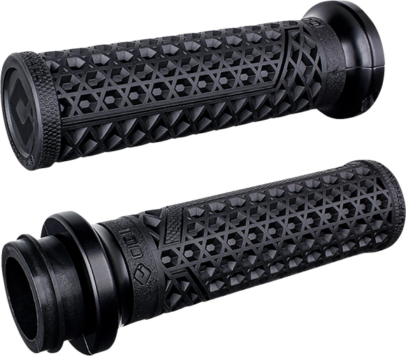 ODI Vans Harley Davidson Grips - TBW - Black/Black V31VHTWB-MB