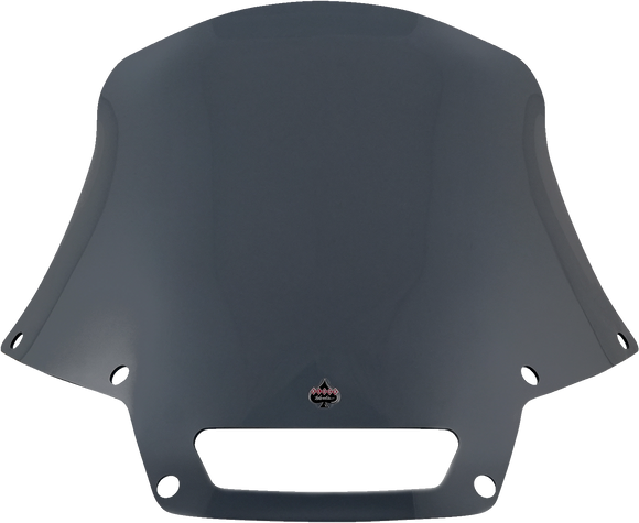 KLOCK WERKS Flare* Windshield - 10" - Dark Smoke - FXLRST KWW-02-0611-DS