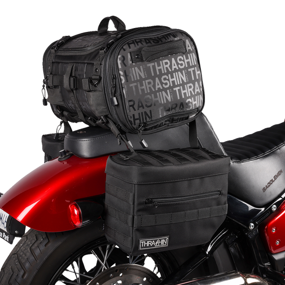 THRASHIN SUPPLY CO. Molle Strap Kit - Black TSB-0015