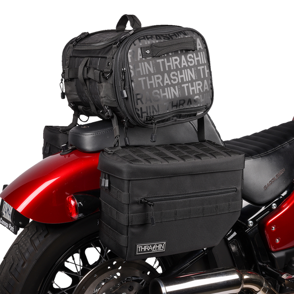 THRASHIN SUPPLY CO. Molle Strap Kit - Black TSB-0015