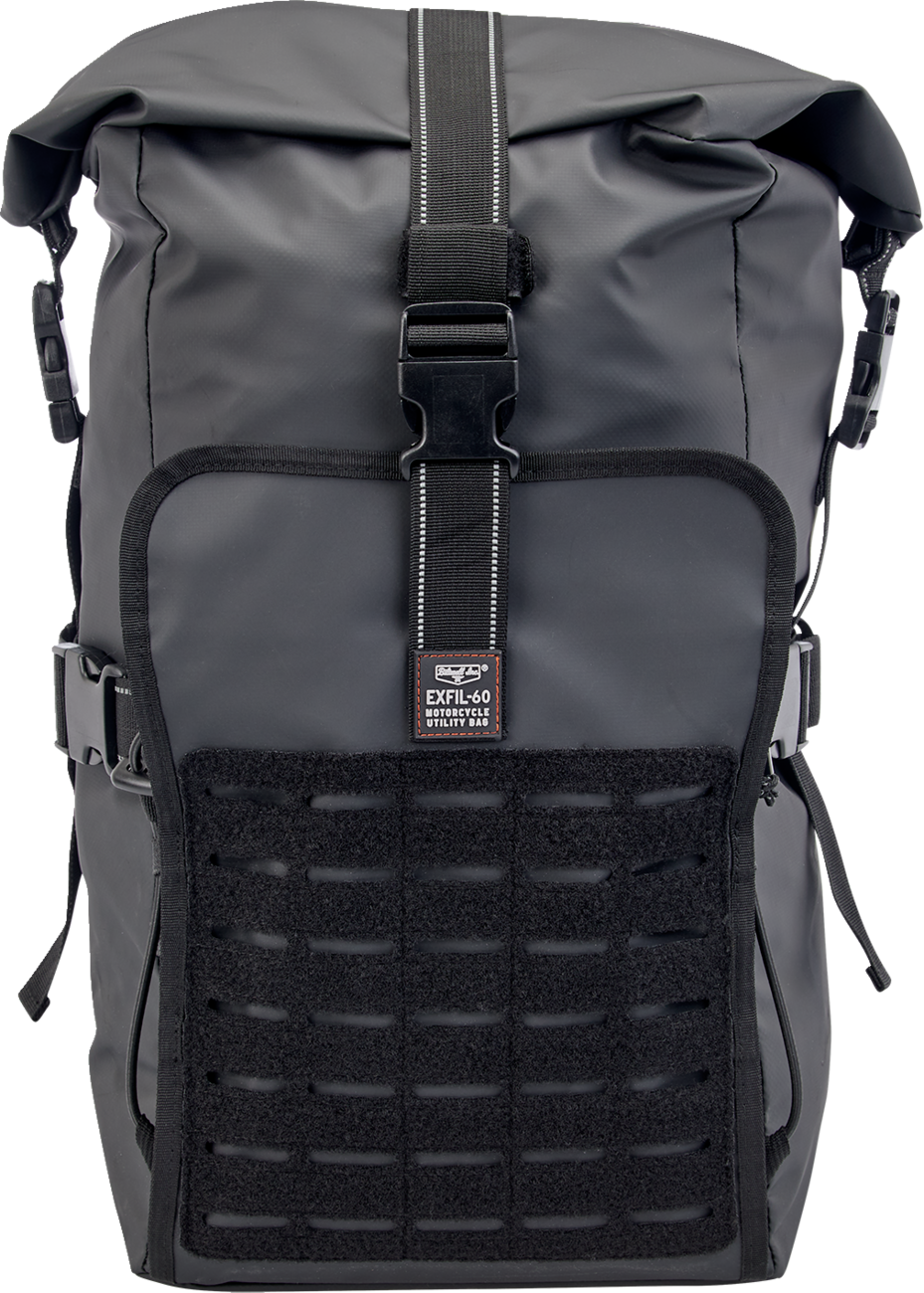 BILTWELL EXFIL-60 Dry Bag - Gen 2 - Black | SPEED-KINGS CYCLE