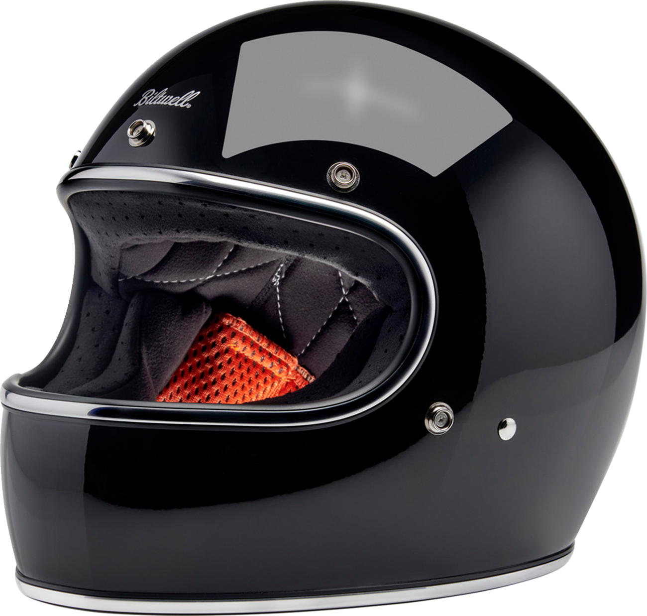 Biltwell Gringo Helmet - Gloss Black