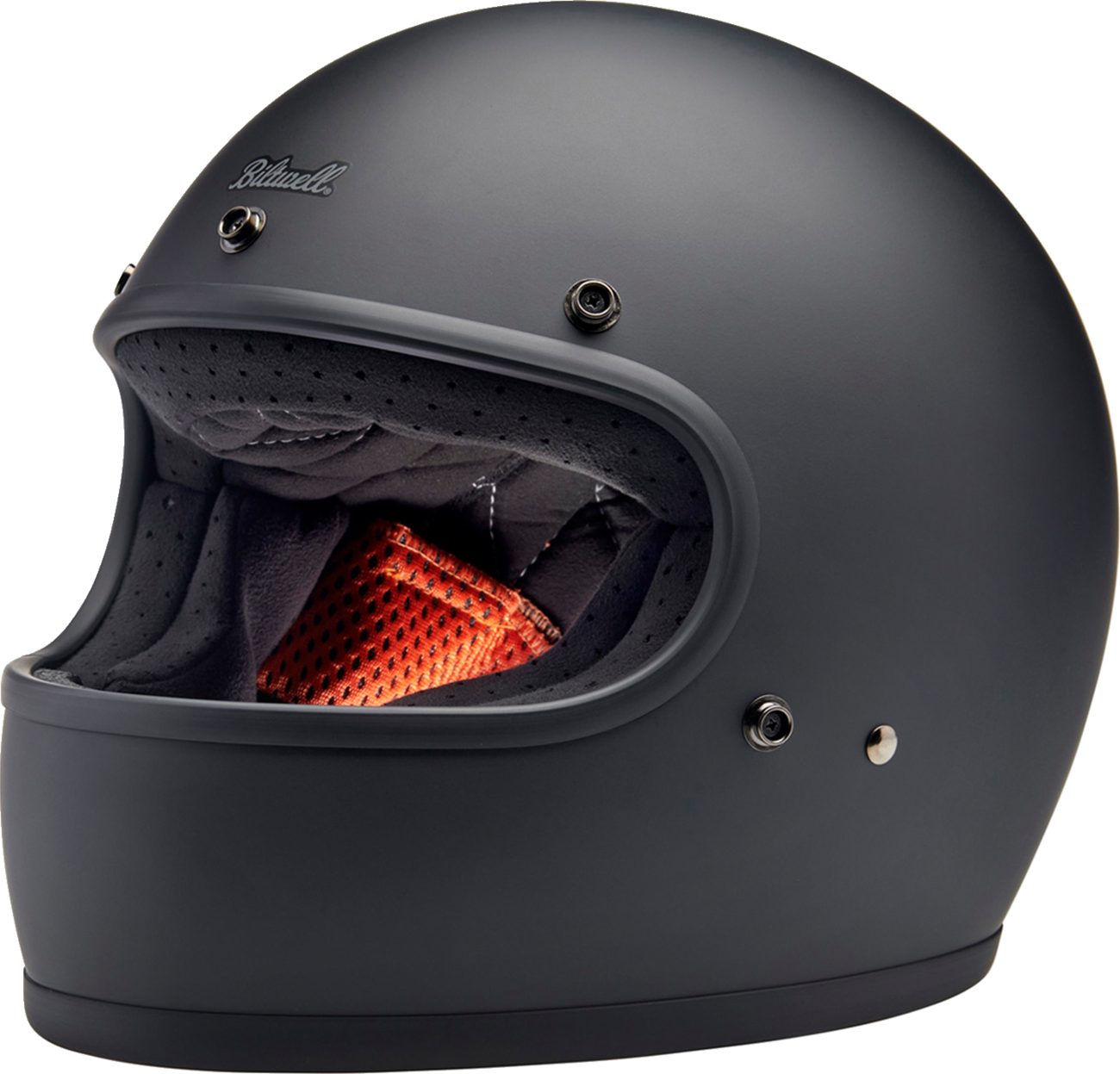 BILTWELL Gringo Helmet - Flat Black | SPEED-KINGS CYCLE