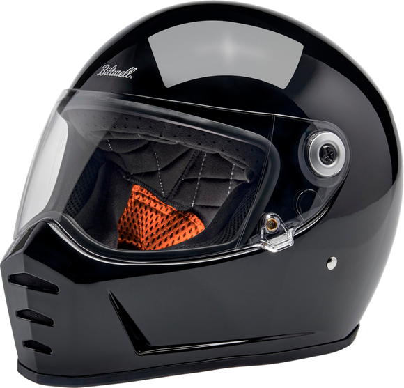 BILTWELL Lane Splitter Helmet - Gloss Black - 2XL 1004-101-506