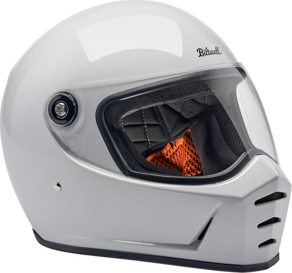 BILTWELL Lane Splitter Helmet - Gloss White - XS 1004-104-501