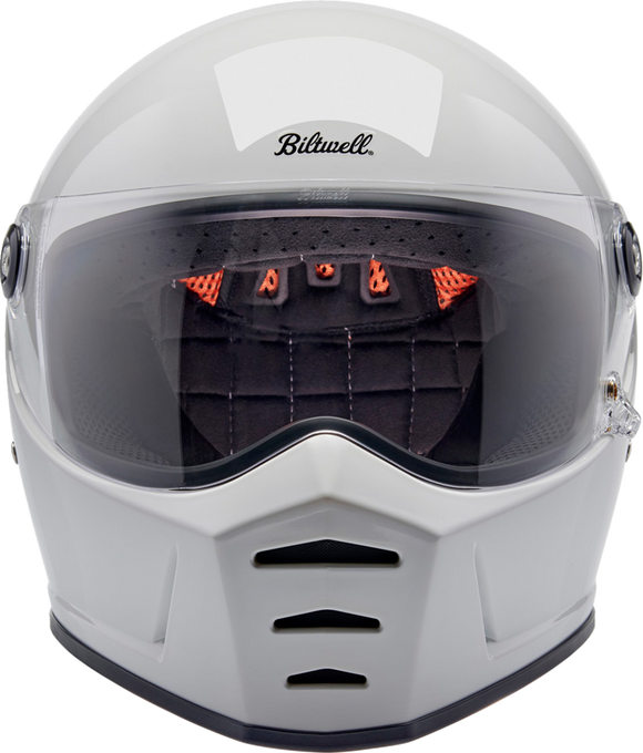 BILTWELL Lane Splitter Helmet - Gloss White - XS 1004-104-501