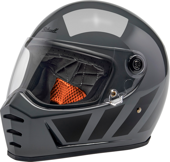 BILTWELL Lane Splitter Helmet - Storm Gray Inertia - 2XL 1004-569-506