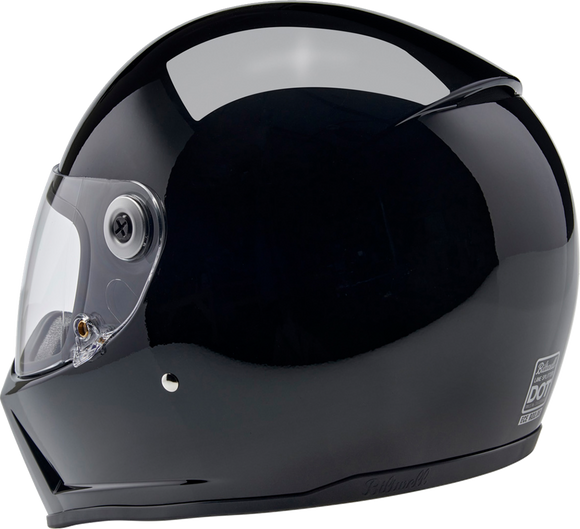 BILTWELL Lane Splitter Helmet - Gloss Black - 2XL 1004-101-506