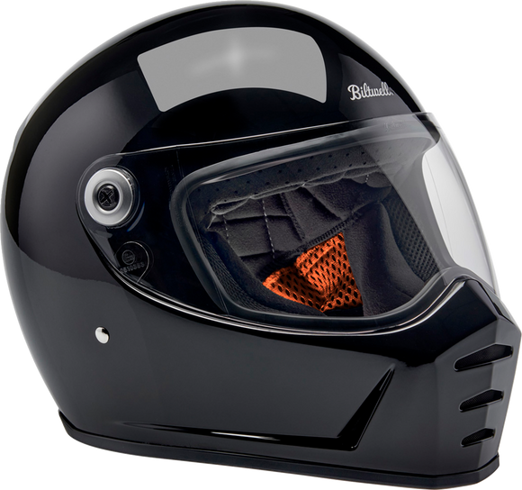 BILTWELL Lane Splitter Helmet - Gloss Black - 2XL 1004-101-506