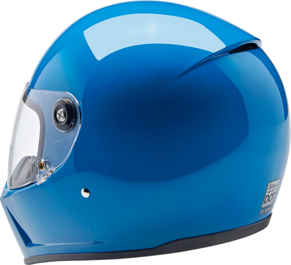 BILTWELL Lane Splitter Helmet - Gloss Tahoe Blue - 2XL 1004-129-506
