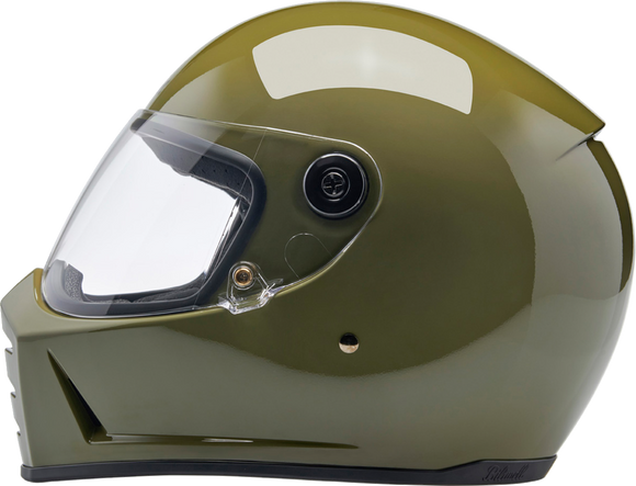 BILTWELL Lane Splitter Helmet - Gloss Olive Green - 2XL 1004-154-506