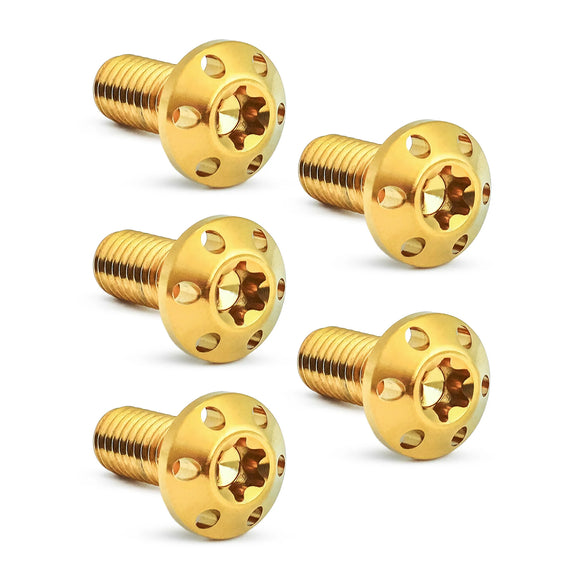 ARLEN NESS Titanium Rotor Bolts Kits, Gold