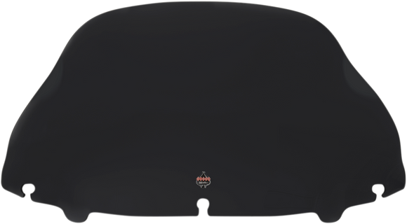 KLOCK WERKS Flare* Windshield - 10-1/2" - Dark Smoke - '14-'23 FLH KWW-01-0467