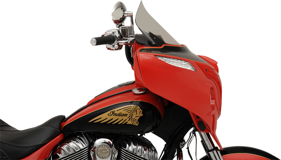 KLOCK WERKS Flare* Windshield - 14" - Tall - Clear - Indian KWW-04-0497