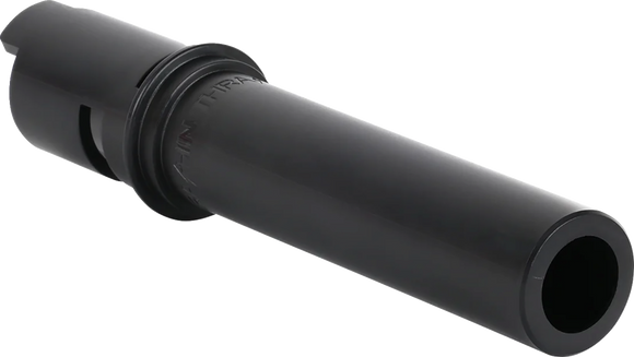 THRASHIN SUPPLY CO. Throttle Tube - Smooth - 1" - Touring TBW - Black TSC-2805-1