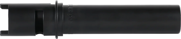 THRASHIN SUPPLY CO. Throttle Tube - Smooth - 1" - Touring TBW - Black TSC-2805-1