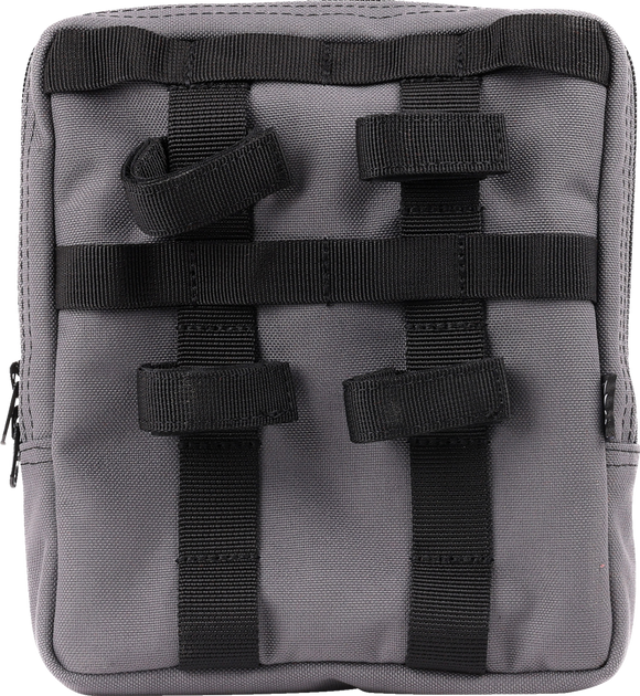 THRASHIN SUPPLY CO. Handlebar Bag Slim - Gray THB-0030