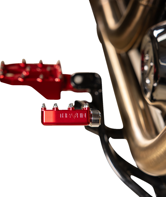 THRASHIN SUPPLY CO. Aggressor Shifter Peg - Red TSC-2101-2