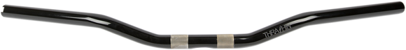 THRASHIN SUPPLY CO. 1" Handlebar - Low Bend - Black TSC-2702-1