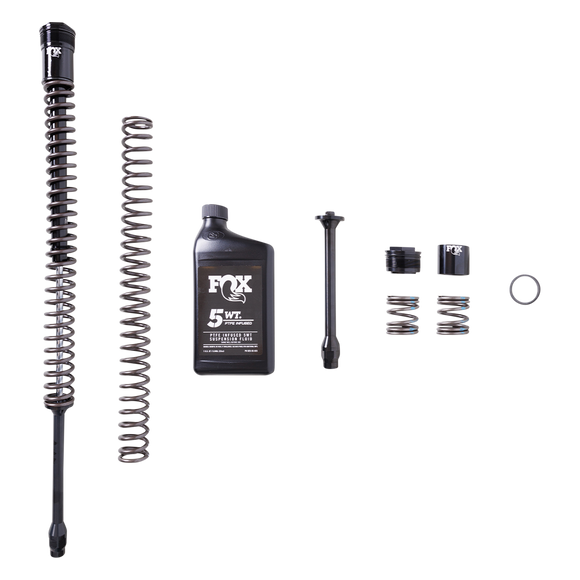 FOX GRIP Performance Fork Cartridge for Harley Softail and cartridge kit with dual springs, damper rod, seals and FOX 5WT suspension fluid