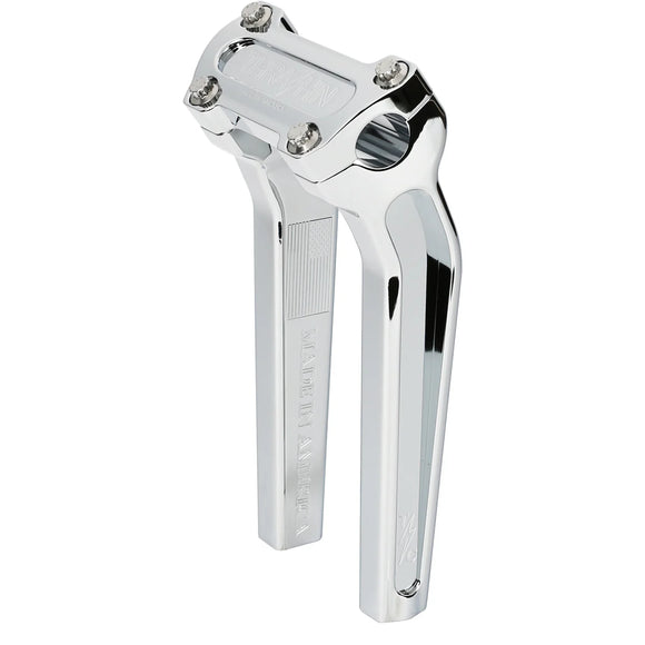 THRASHIN SUPPLY CO. Handlebar Risers - Pull Back - 9-1/2" - Chrome TSC-9525-3