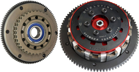 EVOLUTION INDUSTRIES - COMPLETE DIAPHRAGM CLUTCH BASKET ASSEMBLY - '90-06 EVO & TWIN CAM (EXCEPT '06 DYNA)