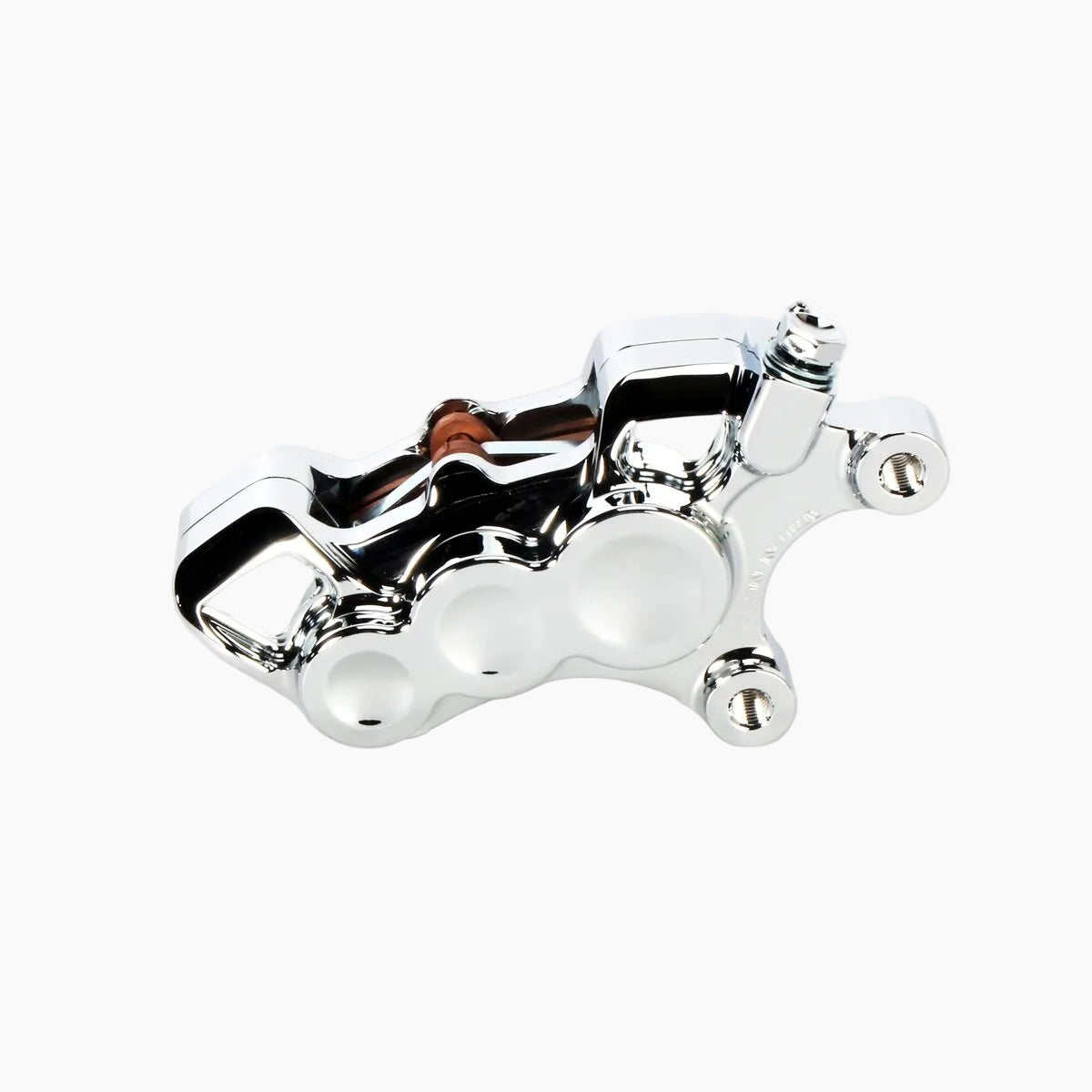 ARLEN NESS 6-Piston Caliper - Front Right - Chrome - 11.8