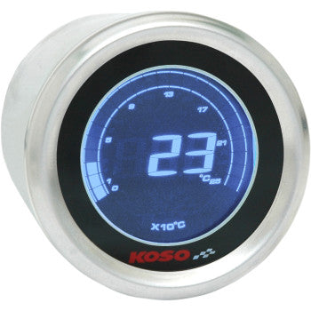 KOSO - DL-01T WATER TEMPERATURE METER - CHROME