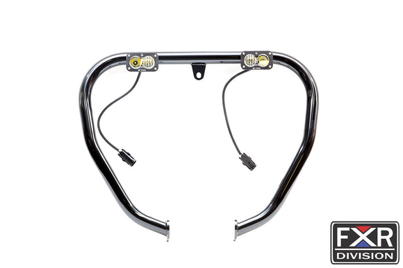 FXR DIVISION NARROW CRASH BAR (WITH OR WITHOUT LIGHT TABS) - FXR