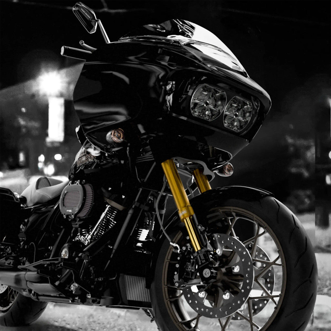Kraus KRT Touring Inverted Front End Kit - Harley FLH/FLT | SPEED Kraus KRT Touring Inverted Front End Kit - Harley FLH/FLT | SPEED