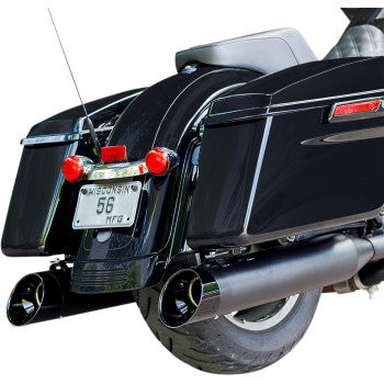 S&S CYCLE - 4 1/2" MK45 CUTLASS PERFORMANCE MUFFLERS - '95-16 TOURING