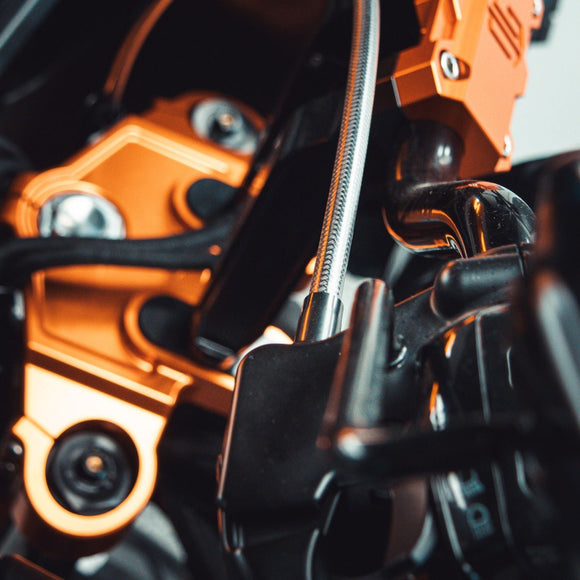 OG 2024 Touring quick-connect braided upper clutch cable