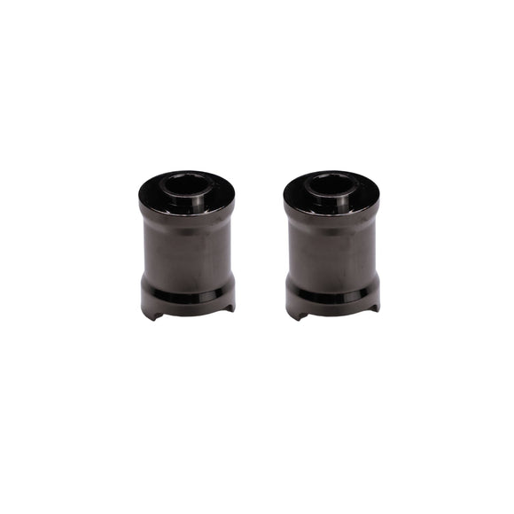 OG Radial Brake Caliper Spacers (pair) – CNC 6061‑T6 29mm radial spacers for 13" rotors, fits Brembo M4 / GP4‑RX / GP4‑RS, black chrome finish