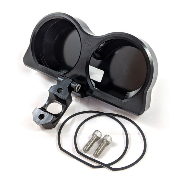 OG Moto Road Glide billet gauges bezel black anodized CNC aluminum